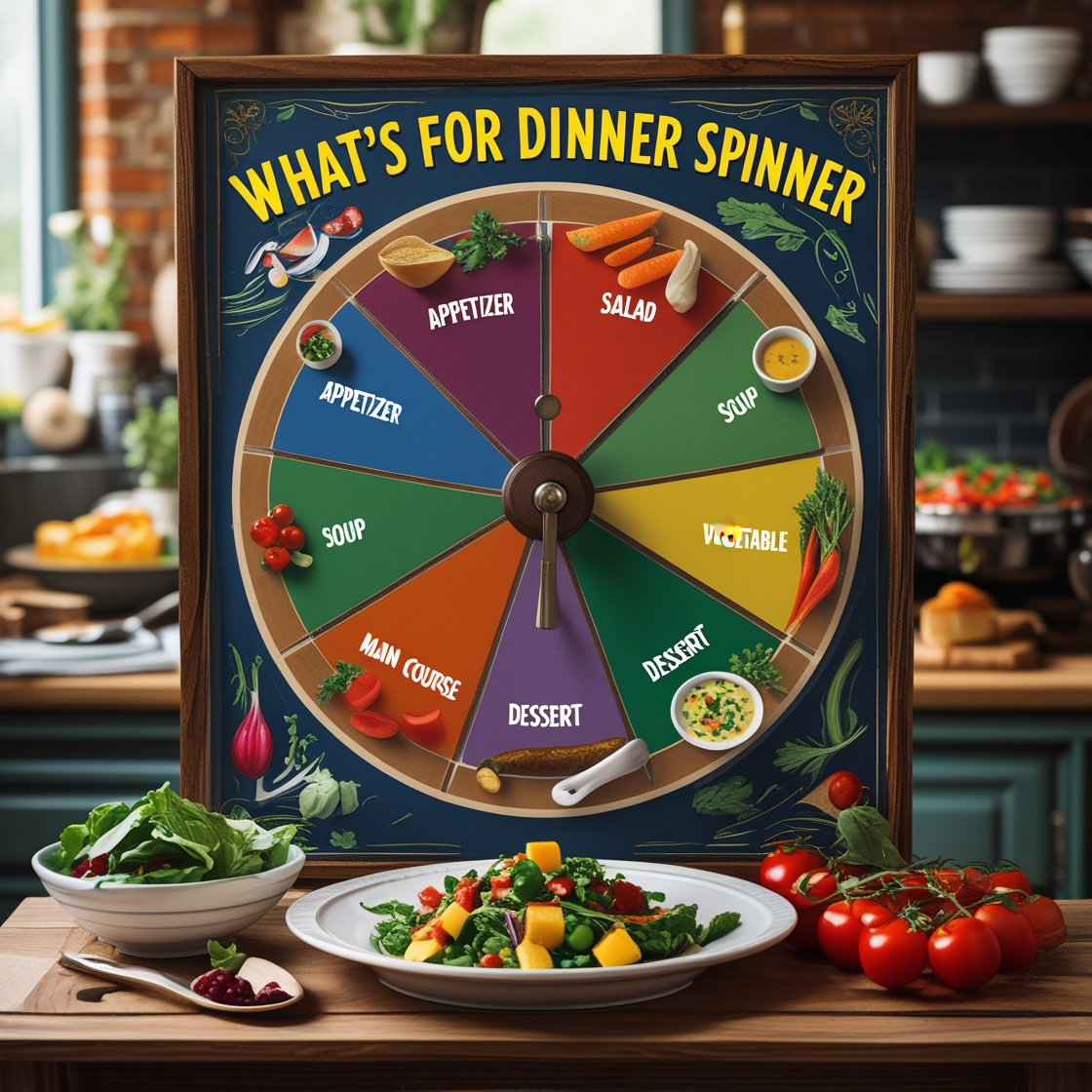 Whats for dinner spinner