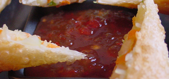 Watermelon Pear Dipping Sauce